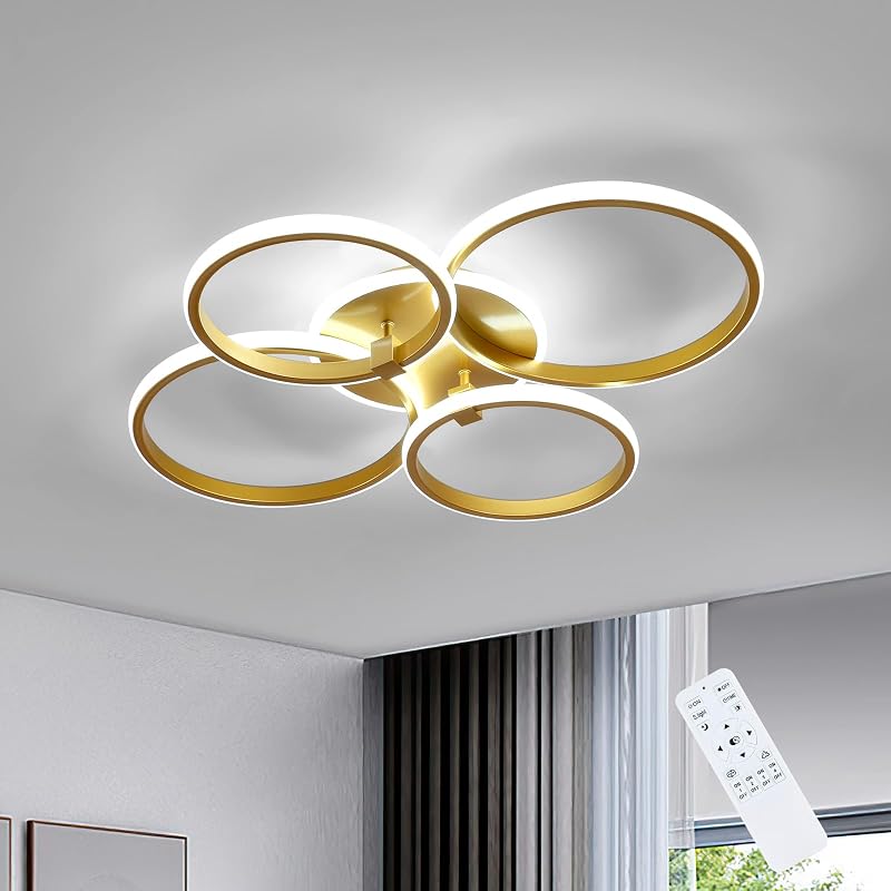 Riserva LED Mennyezeti Lámpa Dimmelhető Távirányítóval 39W Kerek Fehér 3000-6500K
