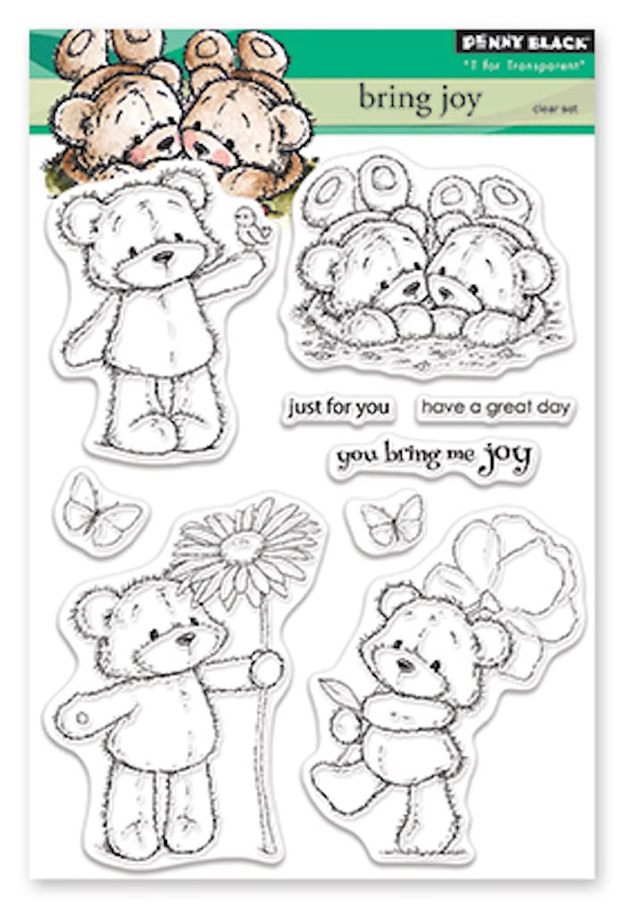 Penny Black Clear Stamps - Bring Joy 30-978