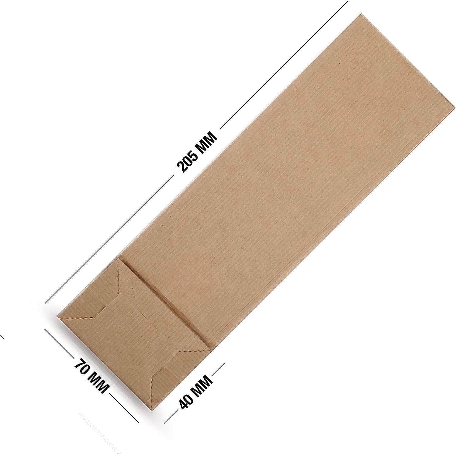 Poly Fill 3 Rollen Klar-Polyschlauch (3" X 725' / 6 Mil) – Maßgeschneiderte Polybeutel Zum Verpacken Poly Acryl