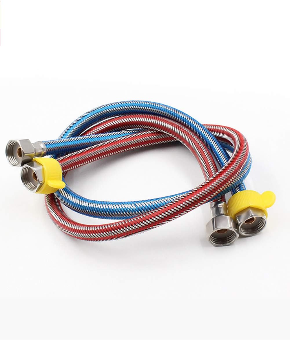 Kink Free Shower Hose, Connector Braided Stainless Steel