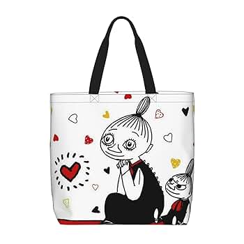 Amazon | [Aomowlulu] ムーミン リトルミイ ミー トートバッグ