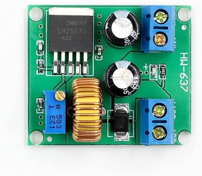 LM2587 Ayarlı Voltaj Yükseltici Modül 40V 5A Step Up Boost
