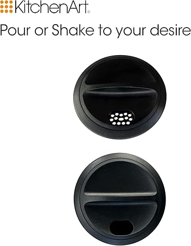 Miniatura 6 de Fox Run KitchenArt Automeasure - Dispensador de azúcar ajustable, color negro