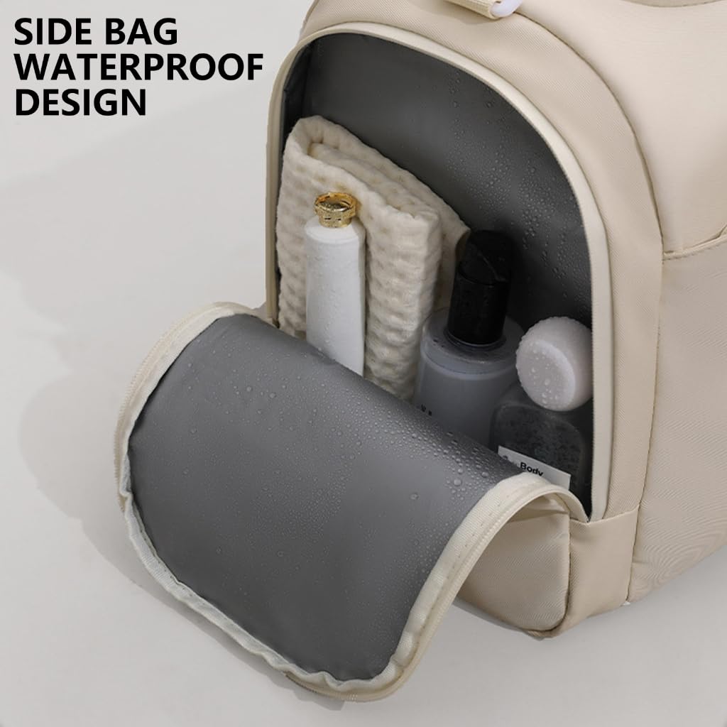 Bolsa de gimnasio de gran capacidad, bolsa de viaje de negocios, bolsa de fitness resistente al agua, Verde militar, 30x46.5x22.5cm, Moderno