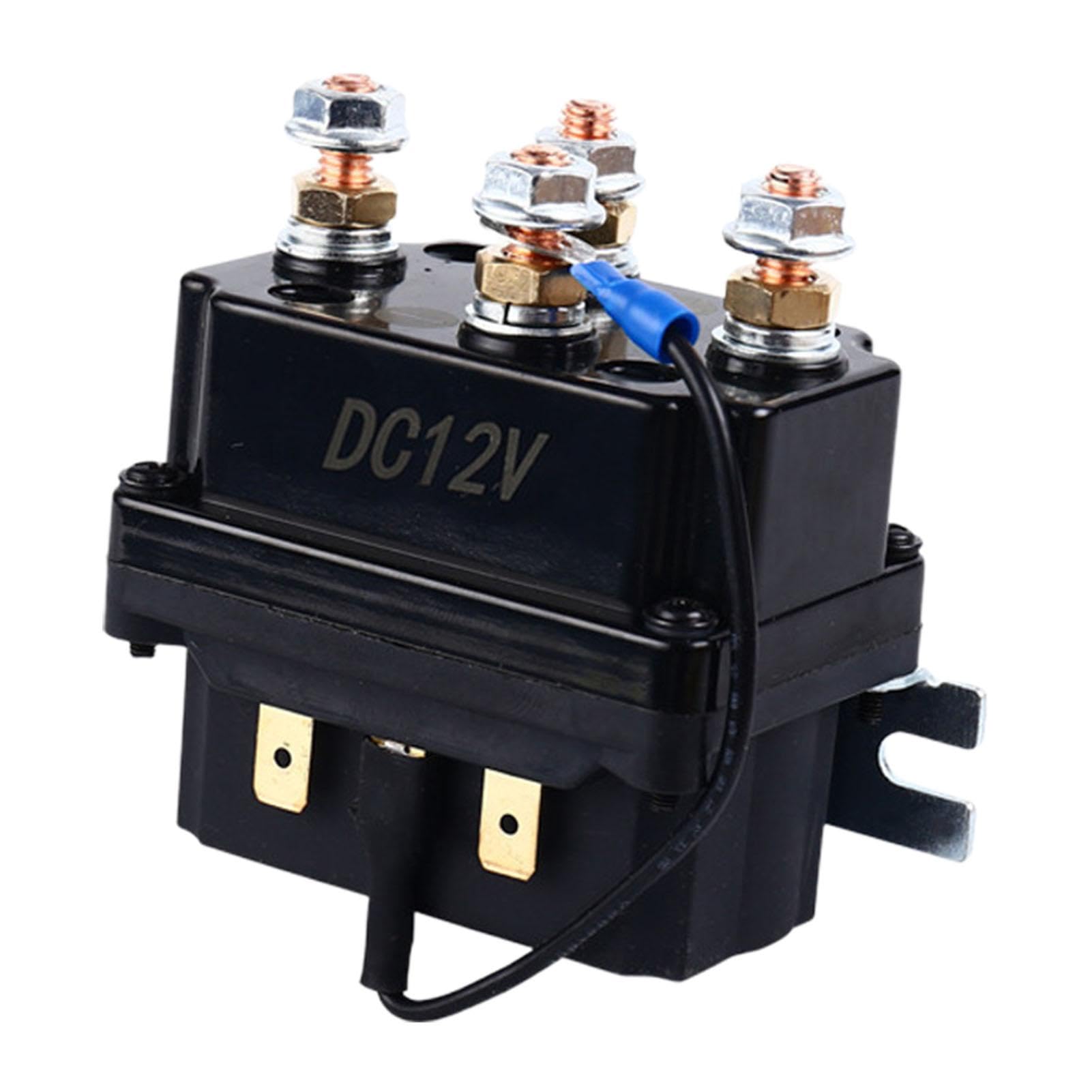 12 V, 250 A, set di relè magnetico per argano, per controllo multiuso, per auto