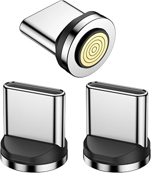 MoKo 9Pin USB-C Magnetic Tips 240W, Magnetic Type-C Connector Tips
