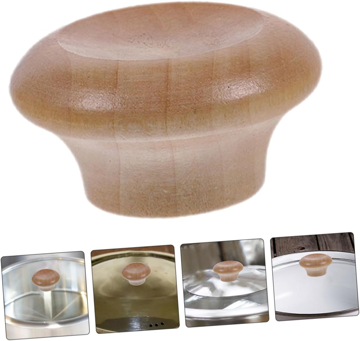 Garneck 25pcs Pot Lid Knobs Replacement Handles Comfortable Grip for Cookware Easy to Install for Various Pot Covers