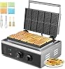 Commercial Waffle Maker, Smart Waffle Maker, Rectangle Waffle Baker Machine, Electric Bubble Waffle Maker
