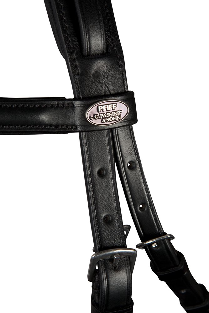 Bridon PFIFF Premium noir taille Full pour cheval