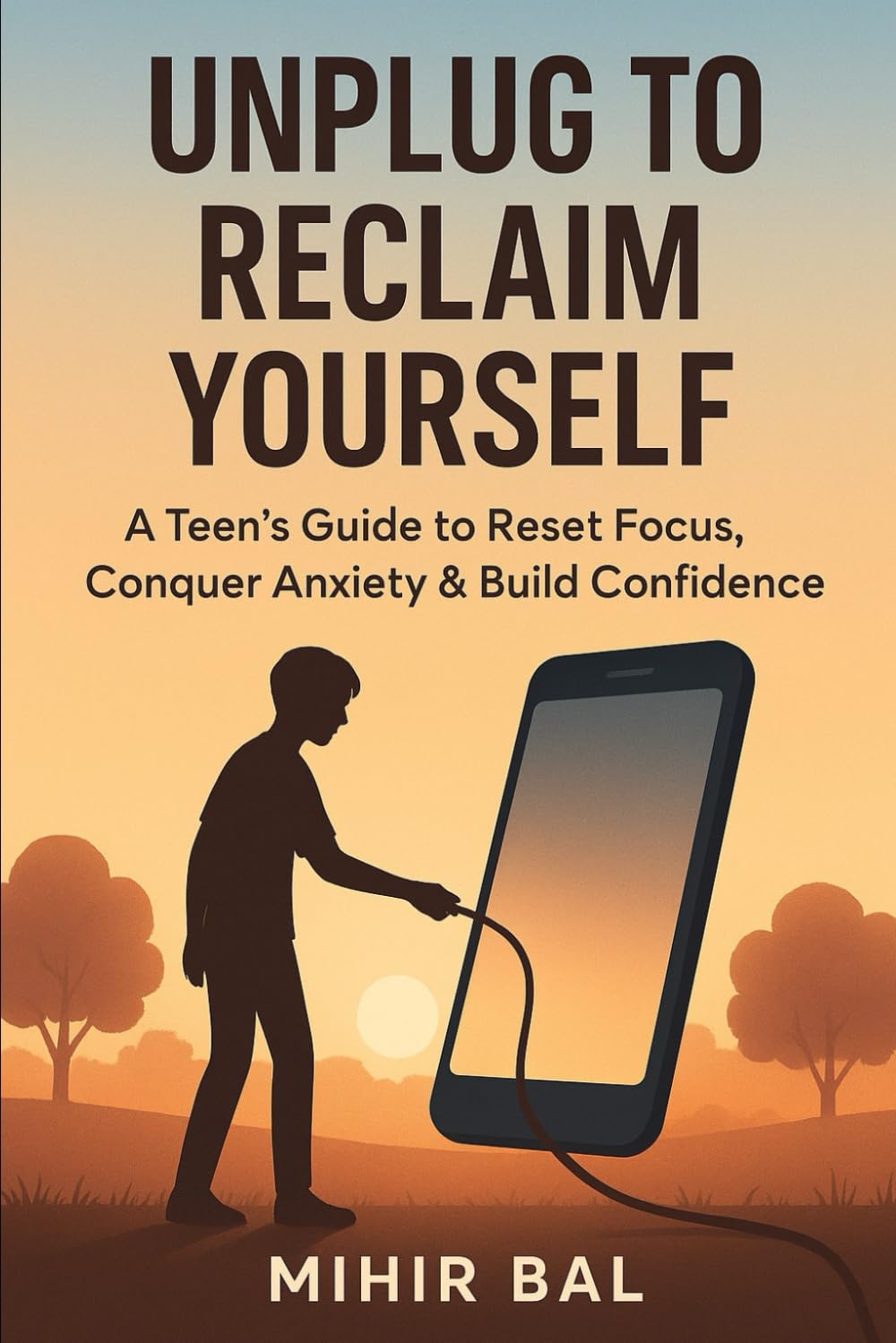 Unplug To Reclaim Yourself: A Teen's Guide to Conquer Screen Addiction, Anxiety, and Build Confidence