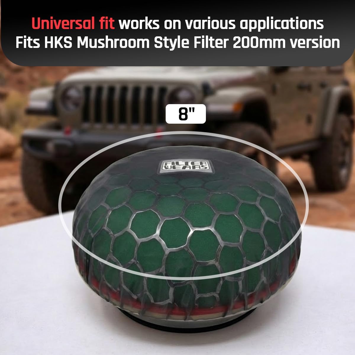 FILTERWEARS Pre-filter F237K For HKS Mushroom Style Air Filter