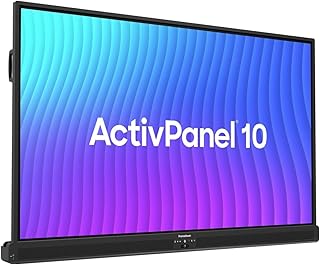 Promethean ActivPanel 10 Digitales Whiteboard mit hoher Spezifikation, für Büro oder Klassenzimmer, 4K UHD, OS flexibles Gerät, Panel, 3 Jahre Vor-Ort-Support