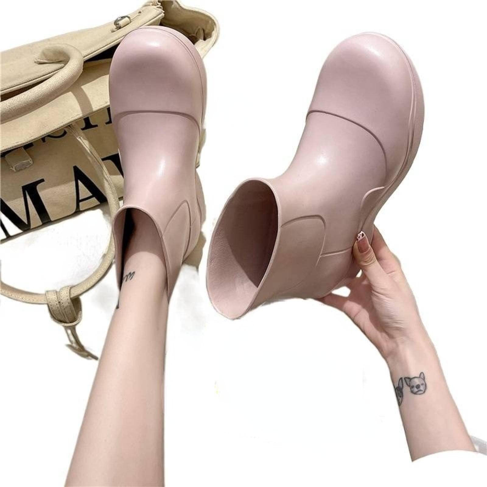Fashion rain Boots Short Korean Style 