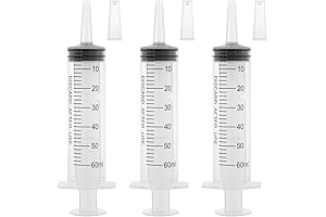 60 ml Syringes Sterile No Needle - Pack of 3