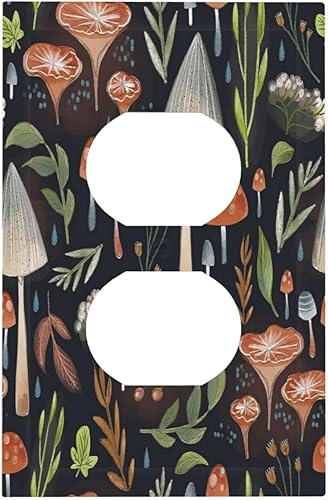 Miniatura 59 de Cubiertas de Interruptor de Luz de 1 Gang Medieval Abstracto Moderno Luna Estrellado Gran Ola Toggle Simple Placa de Pared Cubierta Decorativa de