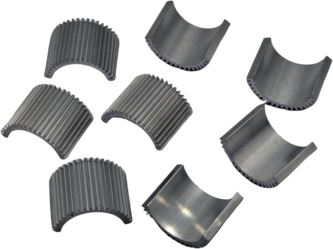 8pcs Handlebar Riser Clamp Shims Spacers For 1 1/8" To 7/8" 22MM 25MM 28MM Handle Bar Shim Spacer