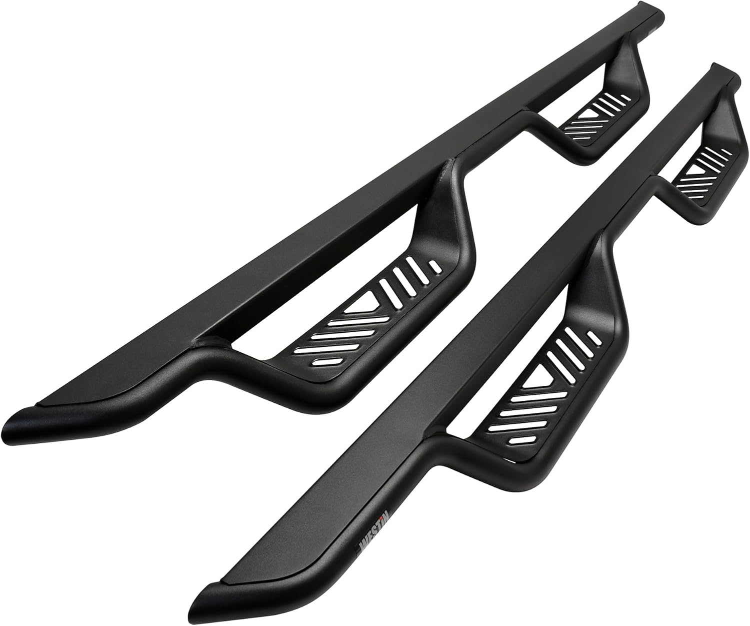 Westin 20-12775 Black Outlaw Drop Nerf Step Bars fits 2005-2022 Tacoma Double Cab 1 Pair