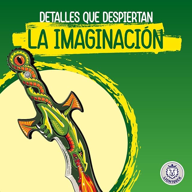 Foto 6 de 7 de Liontouch - Espada de Espuma Cazador de Dragones - 3+ años