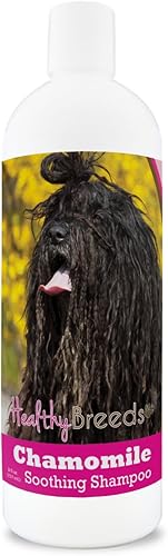 Miniatura 200 de Healthy Breeds Doberman Pinscher Champú calmante para perros de manzanilla, 8 onzas