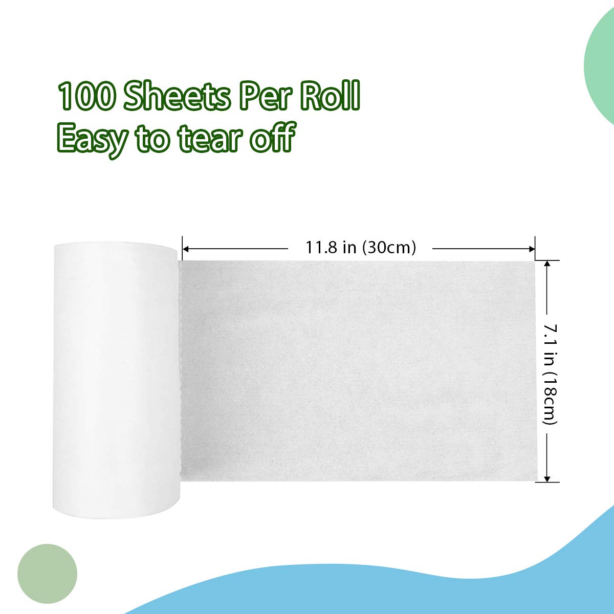 ALVABABY Disposable Flushable Liners for Cloth Diaper, Biodegradable Bamboo Cloth Diaper Liners, Compostable, Fragrance Free and Chlorine Free - 400 Sheets 4BBT02 : Baby
