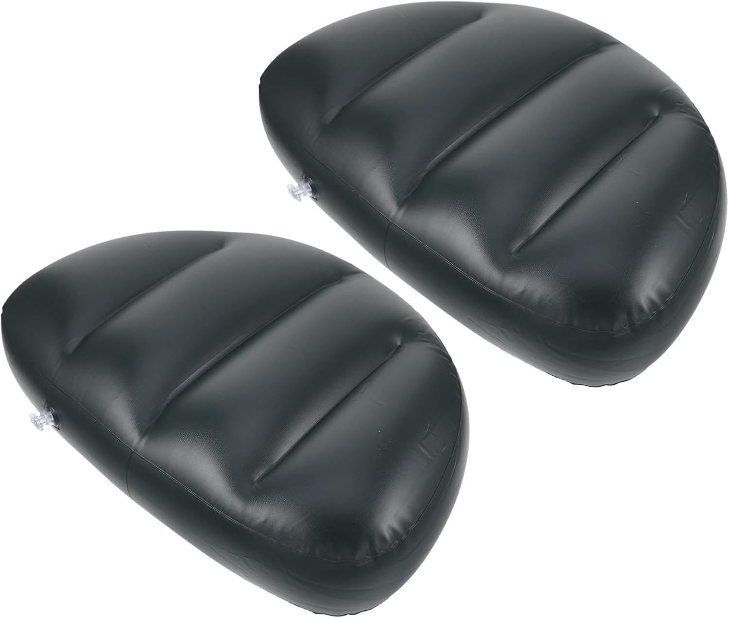 2Pcs PVC Fishing Seat Pad Cushion for Fishing Boat Green | Pressure Relieving, Lightweight Comfort, Easy to Spot on Boat, Suitable for Fishing Use