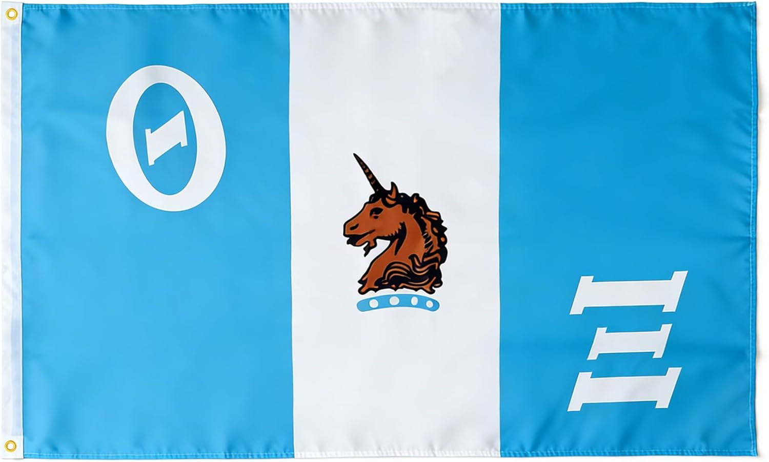 Theta Xi Flag Official Fraternity,Brass Grommets & Double Stitch,Polyester Banner Wall Decor for Outdoor Indoor Decoration,3x5 Feet