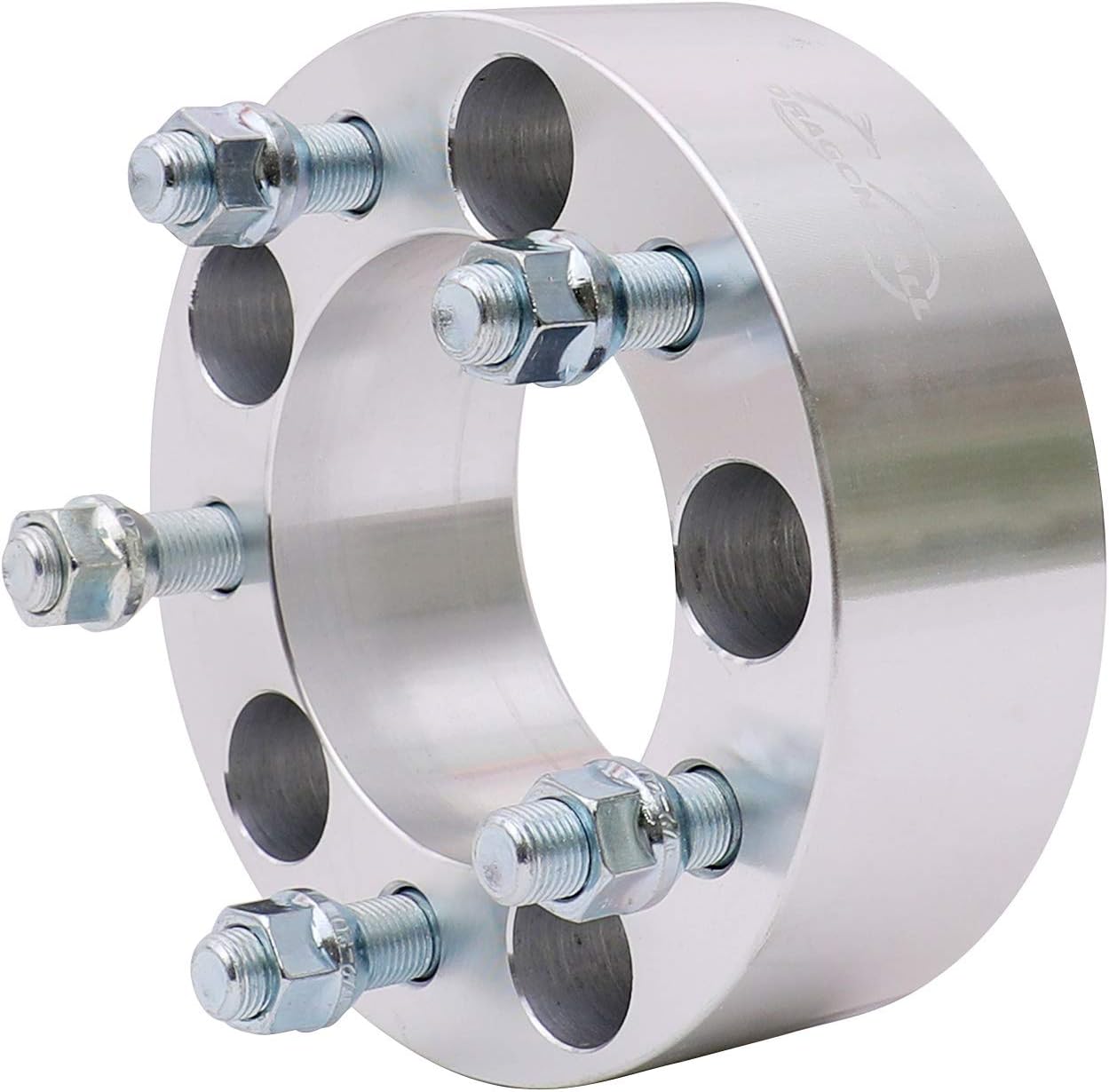 HICKS 5x4.5 Wheel Spacers 2" Thick Wheel Spacer Adapters 87.1mm Hub Bore with 1/2" x20 Studs fit for 1984-2001 Jeep Cherokee, 2006-2012 Jeep Liberty, 1991-2010 Ford Explorer, Set of 4
