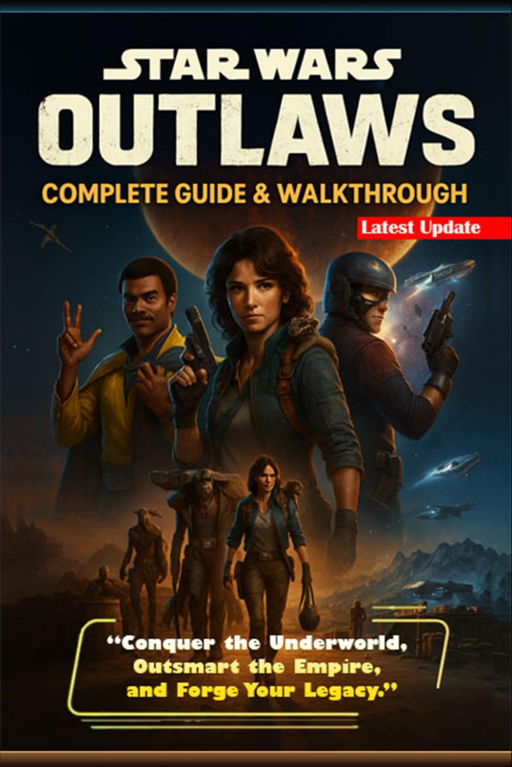 Star Wars Outlaws The Complete Unofficial Strategy Guide & Walkthrough to Conquer the Game, Uncover Every Secret, and Rule the Outer Rim! (Full-Color Edition)      Paperback – October 27, 2025