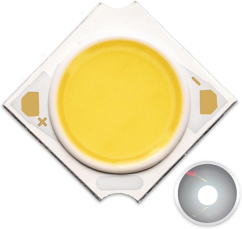 1Pcs 3W White 5000K High Power Full Spectrum COB LED Chip