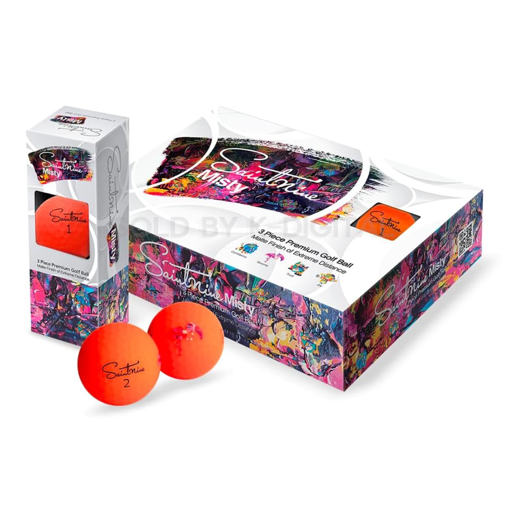 SaintNine Misty Golf Ball (12ea) 