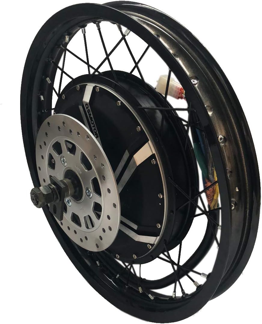 NB POWER 200mm Dropout, QS 273 Spoke Hub Motor(50H) 12000W -16000W QS V3 Type, Designed for Electric Motorcycle, Max Speed can be Customized from 120KMPH.