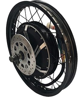 NBPOWER 273 Spoke Hub Motor(50H) 8000W V3 Type, Designed for Electric Motorcycle, Max Speed can be Customized from 120KMPH. (19inch)