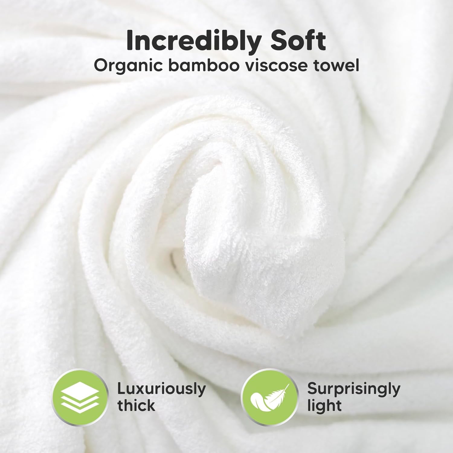 KeaBabies Hooded Baby Towel for Newborn - Large Baby Bath Towels with Hood for Boys, Girls, Toddler, Extra Absorbent & Soft Newborn Bath Essentials
