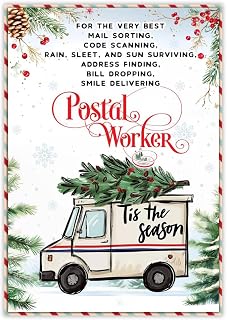 BlinkWishes Mail Carrier Christmas Cards