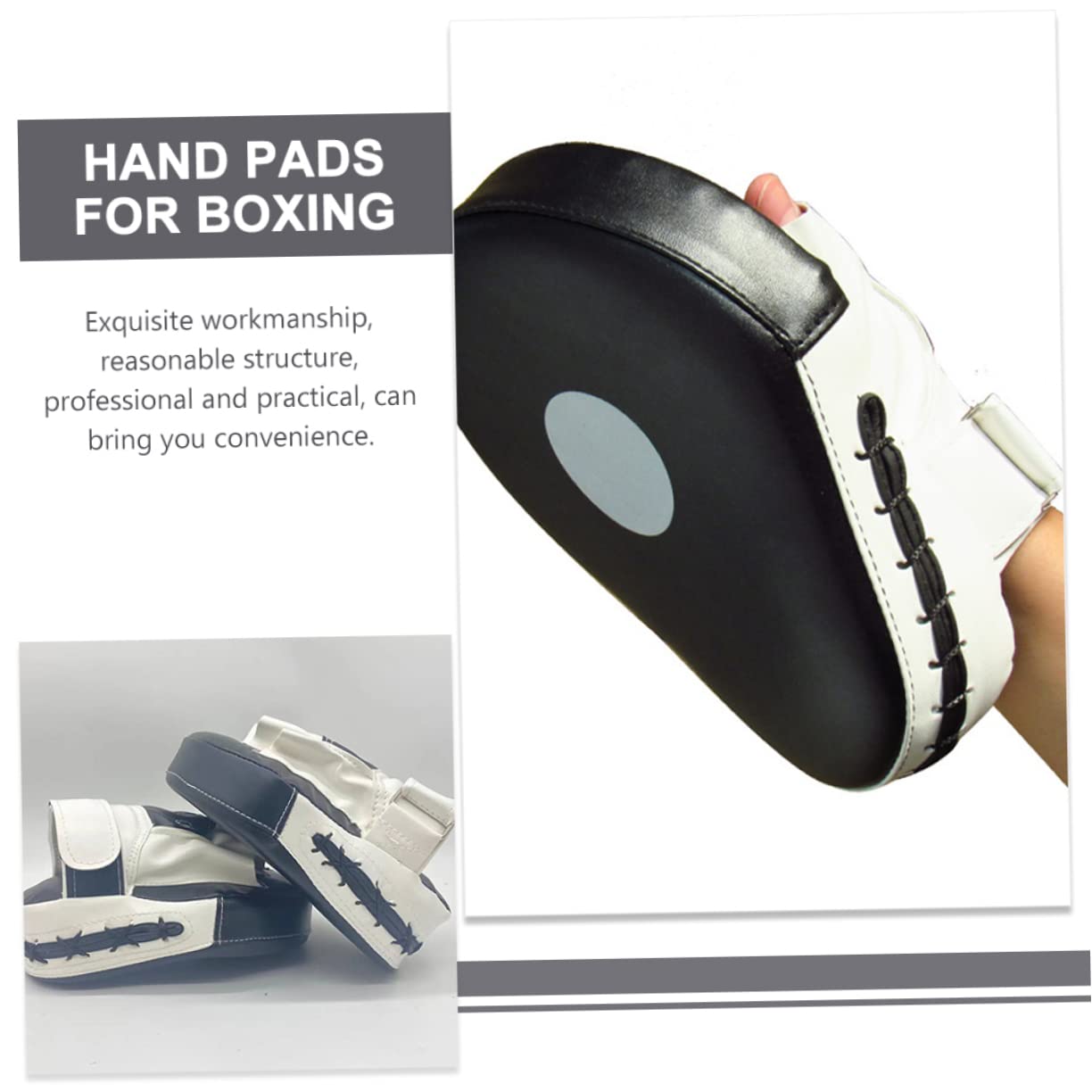 OSOLADY Martial Arts Training Mitts Boxing Gloves for Boys and Girls Hand Pads for Kickboxing Punching Gloves