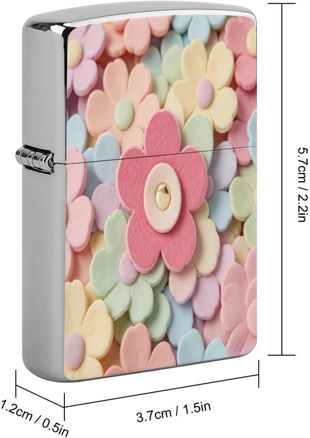 Colorful Flower Lighter Case Cover Lighter Shell