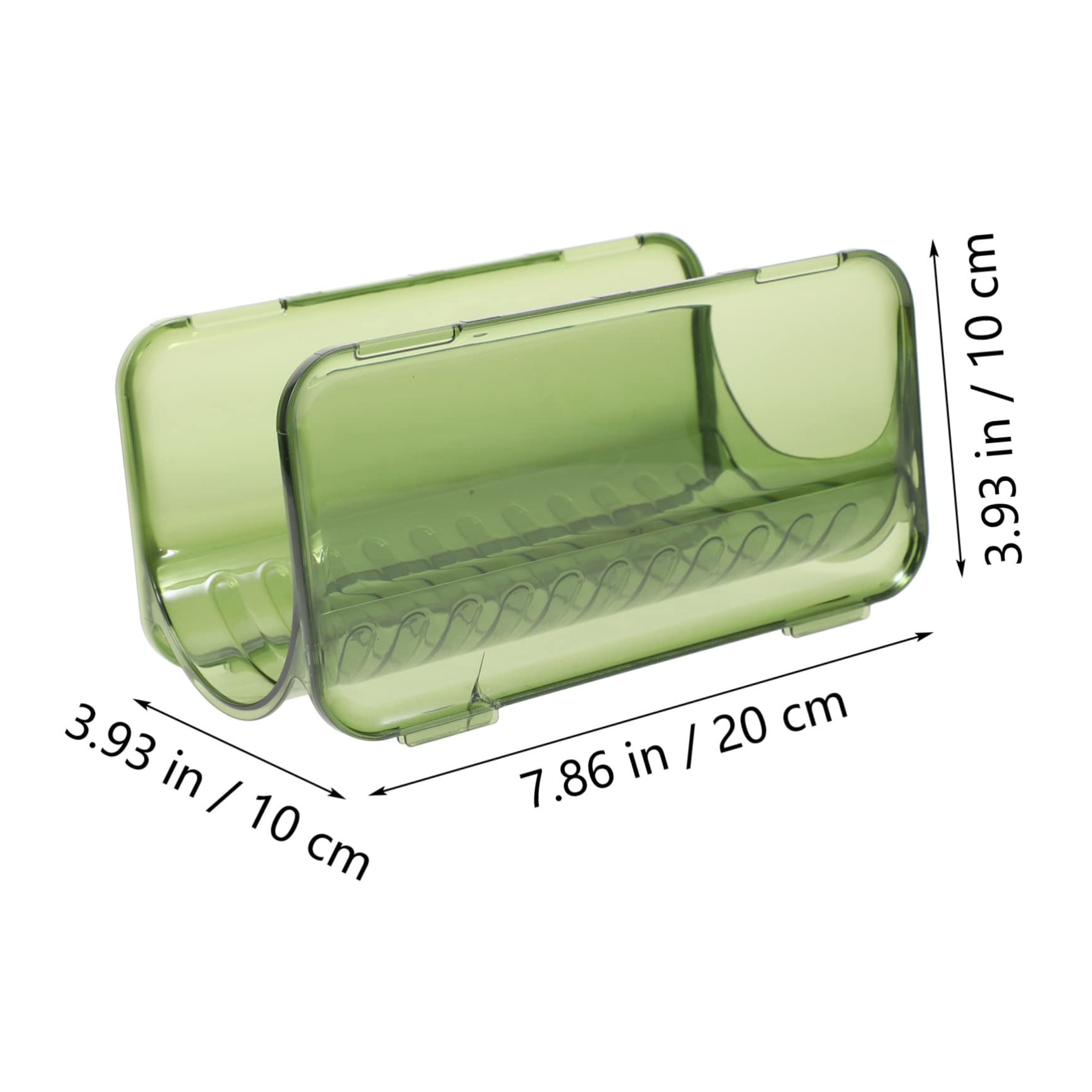 FELTECHELECTR 2pcs Stackable Water Bottle Holders Transparent Plastic Organizer for Kitchen Pantry and Fridge Storage for Bottles and Tumbler Space-saving Design