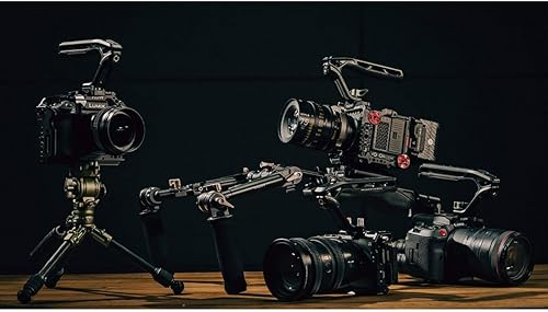 Miniatura 2 de Tilta Mango superior Xeno para cineastas y cámaras - Negro  Aleación de aluminio y construcción de silicona  14 -20 y 38 -16 hilos con puntos de