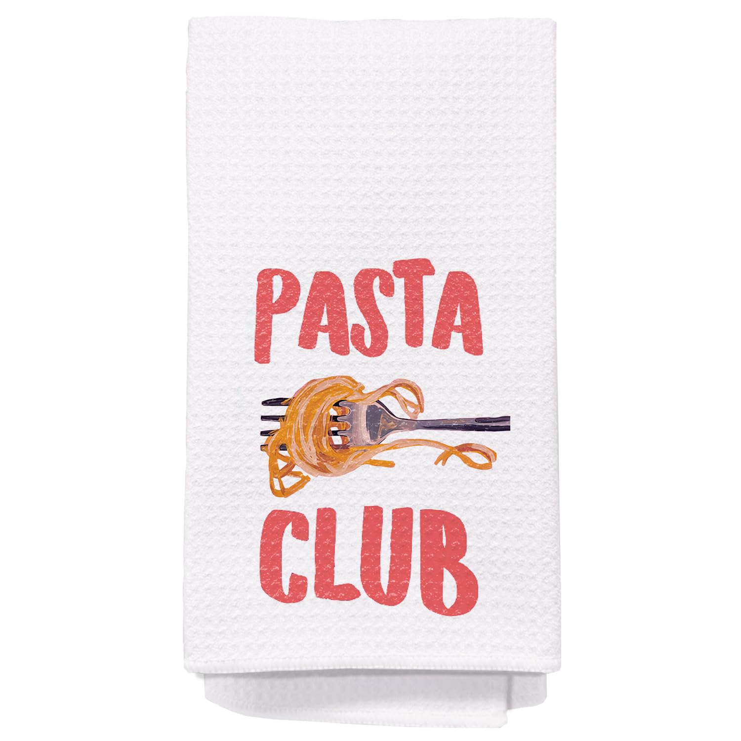 Yomisex Pasta Gifts Kitchen Towels, Gifts for Pasta Lovers Dish Tea Towels for Italian Kitchen Dining Room, Spaghetti Food Lover Gift Decorative Hand