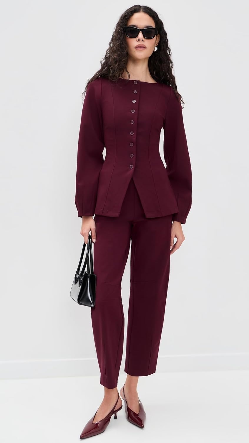 ALIGNE Women's Bonnie Ponte Blazer - Image 5