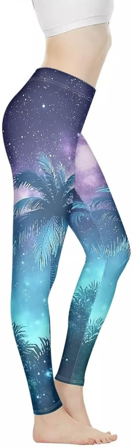 AFPANQZ Athletic Leggings Women High Waist Performance Activewear Full Length Tummy Control Yoga Scrunch Butt Lift Pants