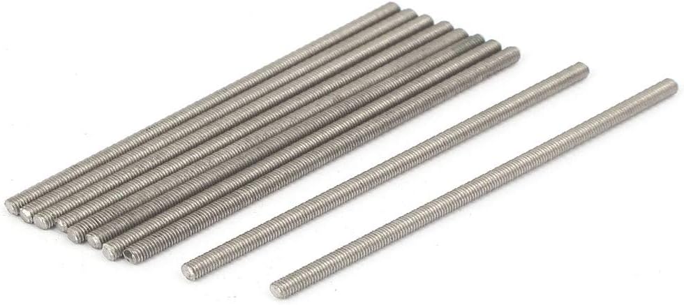 FIYA New Lon0167 M3 x Featured 80mm 0.5mm Pitch reliable efficacy 304 Stainless Steel Fully Threaded Rods Bar Studs 10 Pcs(id:14e 00 96 e7f)