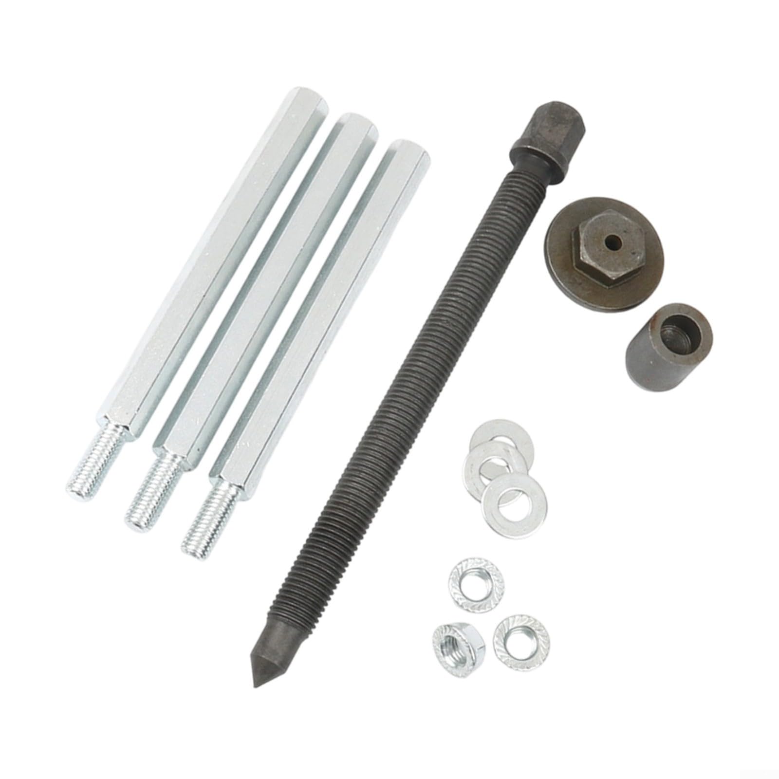 Kit di estrattori per cuscinetti con mandrino a cambio rapido, estrattore a 3 ganasce in acciaio forgiato, per dimensioni da 6005 a 6310, custodia portatile (estrattore)