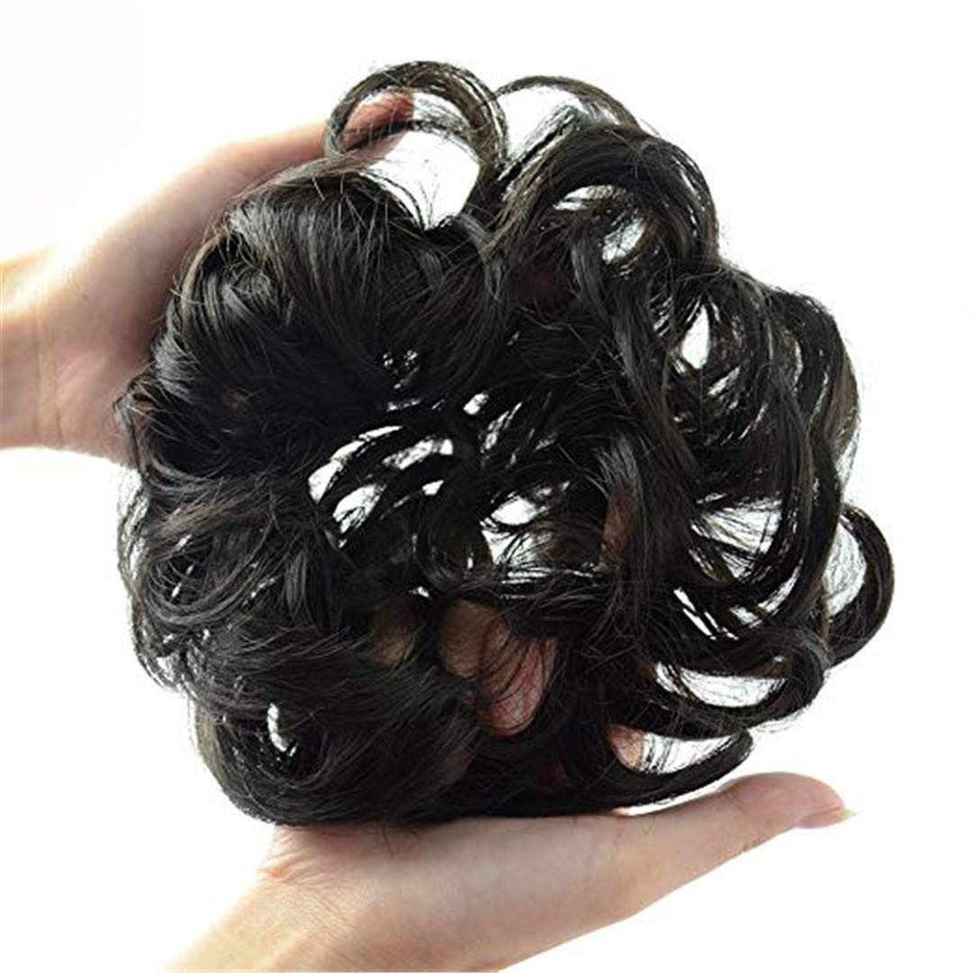 Amazon.com : Ladies Elastic Curly Synthetic Hair Pieces 
