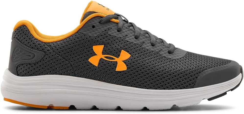 Under Armour Men's Surge 2 Running Shoe 10 Pitch Gray (104)/White