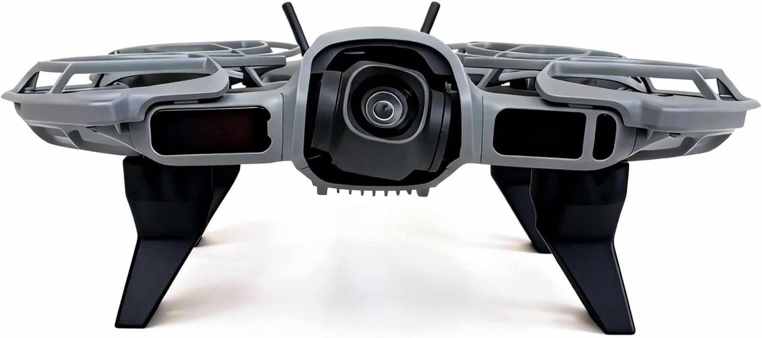 Landing Gear for DJI Neo 2, Height-Increasing Extension Legs Bracket Stand Anti-Collision Protection Kit, Solid Protection for Neo 2 Drone Black