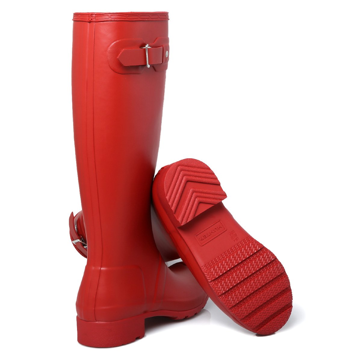 Hunters Zapatos de caza hombre rojo talla UK 03