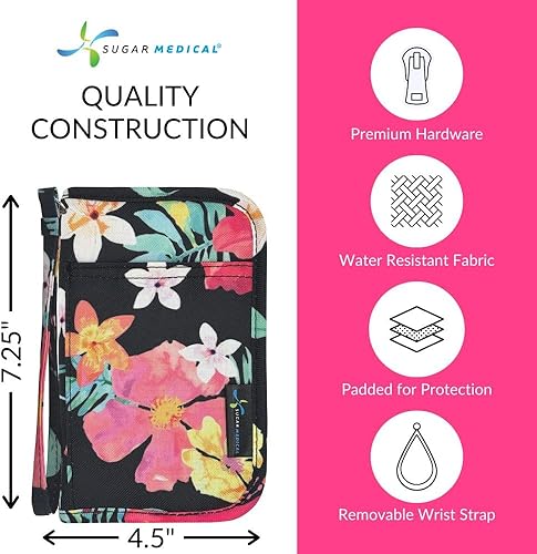 Vista 89 de Sugar Medical Estuche de suministro para diabetes Bolsa de viaje para suministros médicos Organizador de medidor de glucosa Productos