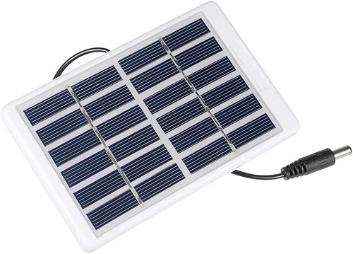 uxcell 1.2W 6V pequeño módulo de panel solar DIY polisilicio con 9.8 ft de alambre para juguetes cargador