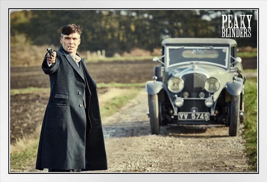 Peaky Blinders Poster Tommy Shelby Shooting Cillian Murphy Peaky Blinders Merchandise Peaky Blinders